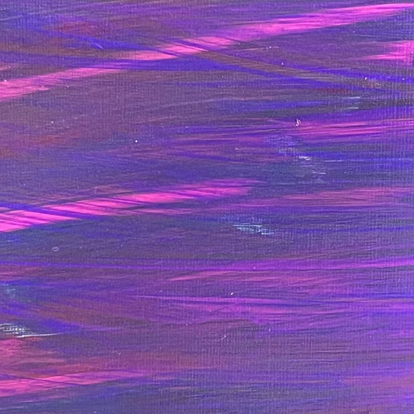 9x12 Art - Variations on purples on acrylic paper - Picture 6 of 7